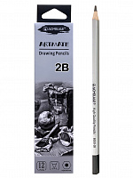 Карандаш чернографитный ACMELIAE, 2B