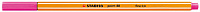 Ручка капиллярная STABILO "Point 88", 0,4 мм, розовая