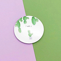 Зеркало косметическое "Cactus", white