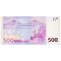 Деньги сувенирные 500 евро
