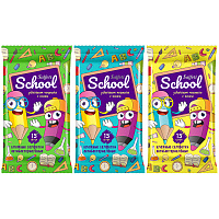 Салфетки влажные детские Salfeti School, 15шт, антибактериальные