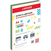 Бумага deVENTE A4  80гр/м. 100л, 5 интенсивных цветов
