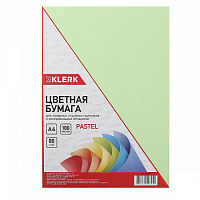 Бумага KLERK A4  80гр/м. 100л PASTEL зеленый