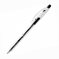 Ручка шариковая автоматическая Flexoffice "Trandee" 0,7 мм, черная
