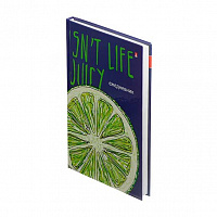 Ежедневник А5 128л Bruno Visconti "JUICY LIFE. Грейпфрут" недатированный, 7БЦ