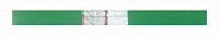 Цветная бумага креповая Werola, рулон 50x250 мм, зеленая