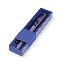 Ручка шариковая Bruno Visconti "MONACO" 0,5 мм синяя, лавандовый корпус, синяя коробка
