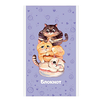 Блокнот А6 40 л, Котопончики