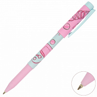 Ручка шариковая Bruno Visconti FreshWrite "Life Style. Pink dream"  0,7 мм, синяя 