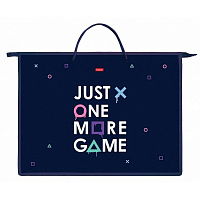 Папка А3 для чертежей и рисунков, с ручками "Game", пластик
