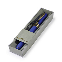 Ручка шариковая Bruno Visconti "MONACO" 0,5 мм синяя, синий корпус, серая коробка
