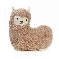 Игрушка мягкая "Альпака", 40 см (коричневая)