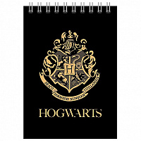 Блокнот А5 60 л гребень, "Hogwarts"
