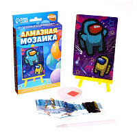 Мозаика алмазная «Игровой мир» 10х15 см