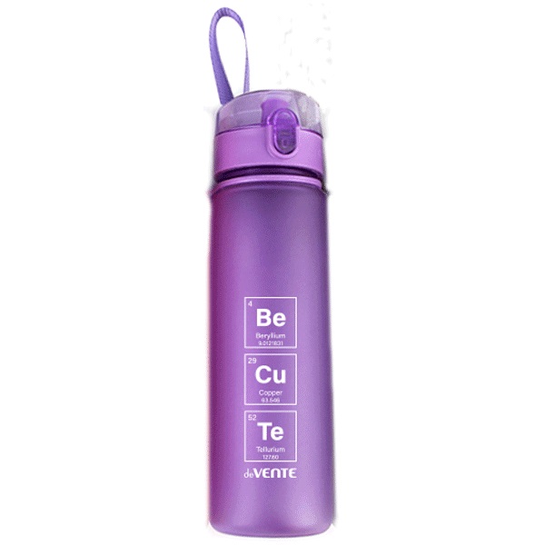Бутылка 560 мл "Be cute", фиолетовая