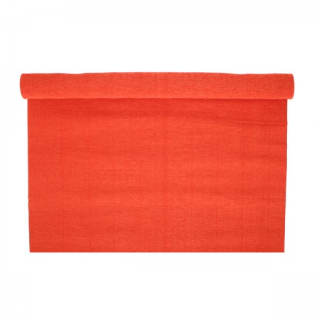 Цветная бумага креповая Attomex, рулон 50х250 мм 140г/м , оранжевая