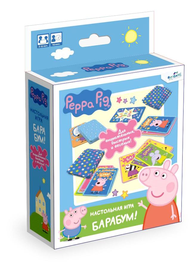Настольная игра Peppa Pig "БаРаБум"