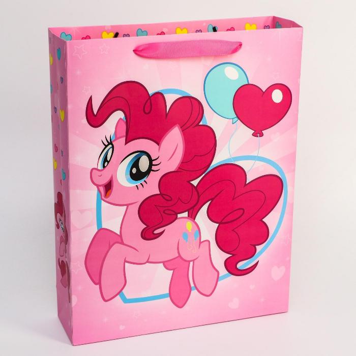 Пакет подарочный 31 х 40 х 9 см "My Little Pony"
