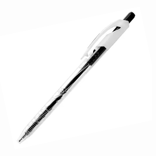 Ручка шариковая автоматическая Flexoffice "Trendee" 0,7 мм, черная