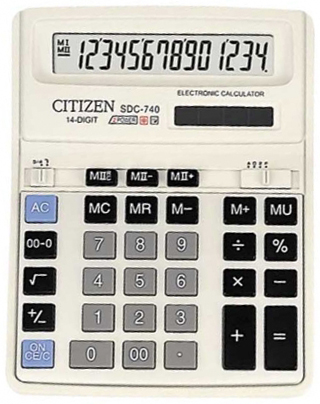 Калькулятор "Citizen" 14 разрядный, настольный