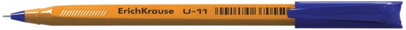 Ручка шариковая E.Krause "ULTRA GLIDE TECHNOLOGY U-11" 1 мм, синяя